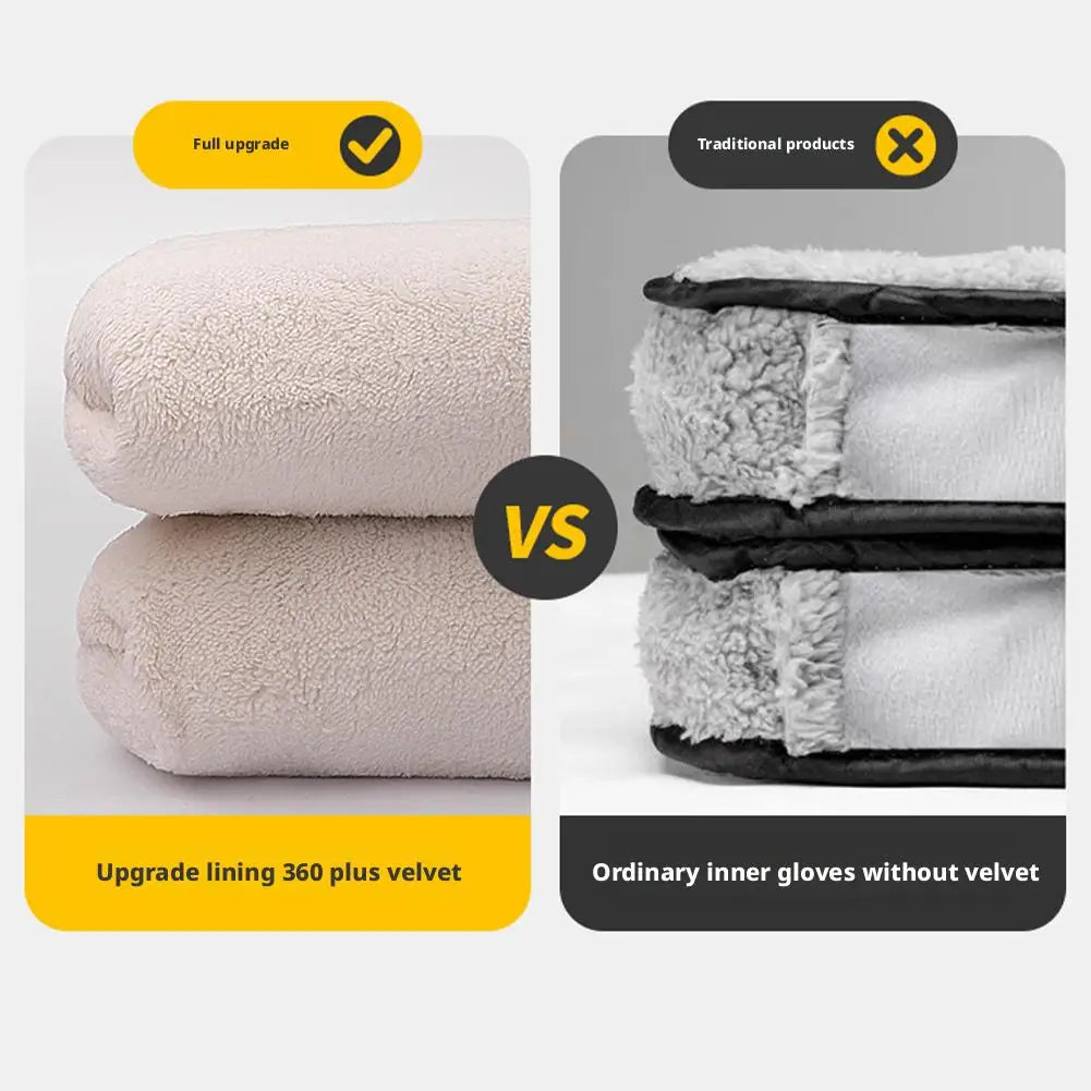 PU Handlebar Muffs Windproof Waterproof