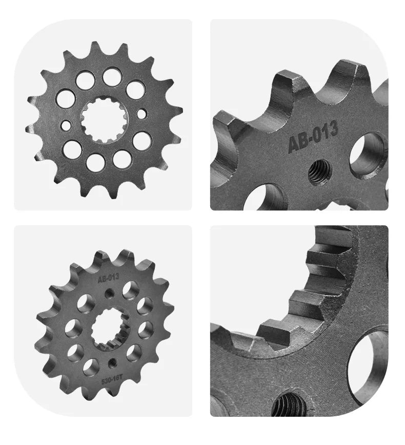 530 Front Sprocket 14T–17T Suzuki GSX