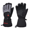 Savior Heat Battery Heated Motorcycle Gloves Goat Skin Leather 3 Shift Temperature Control Waterproof Electric Heated Gloves