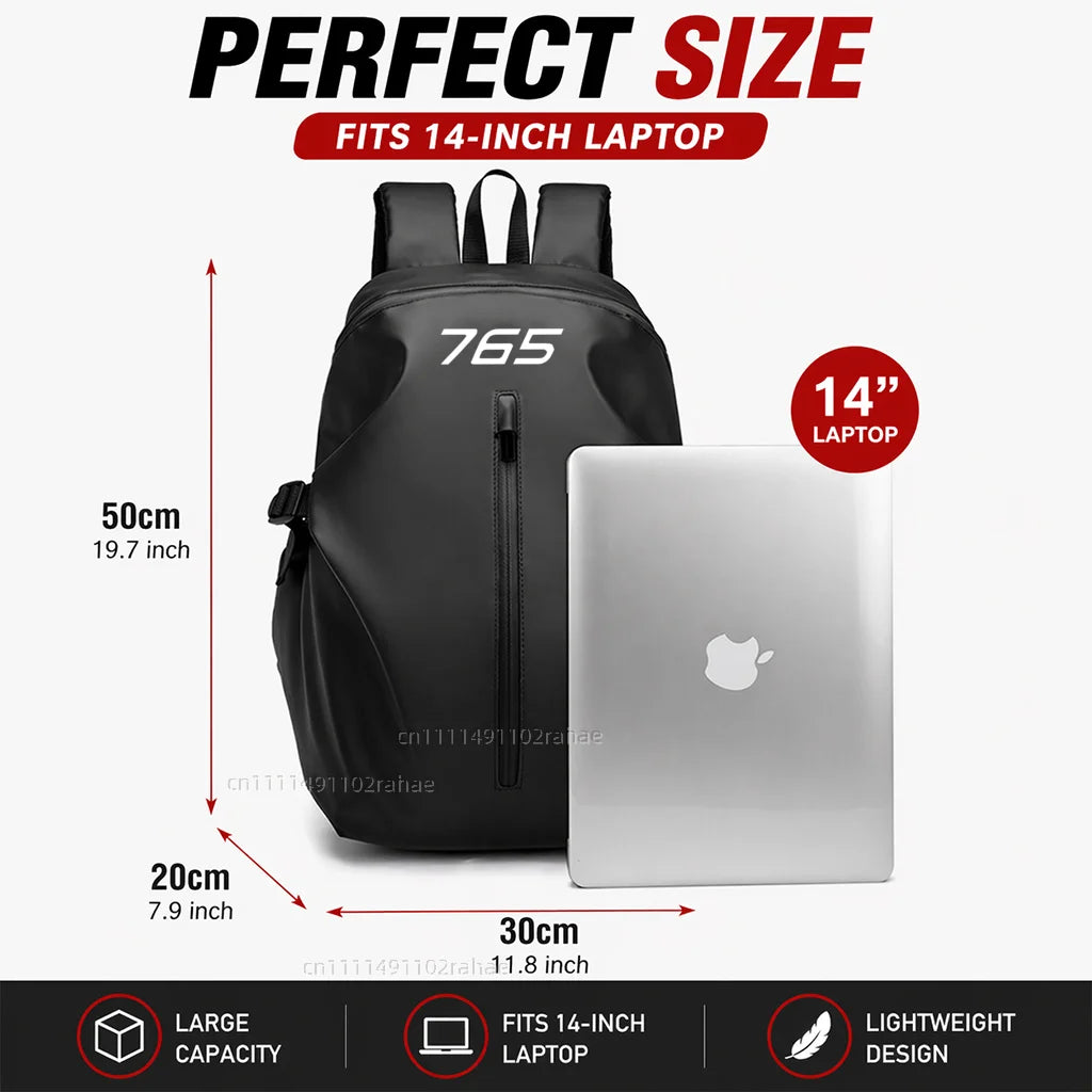 Motorcycle Backpack – Waterproof Large Capacity Helmet & Travel Bag