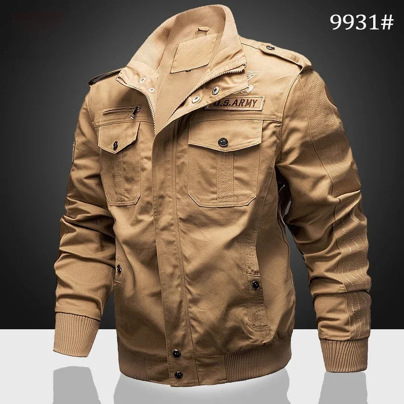 Casual Windproof Jacket for Spring and Autumn