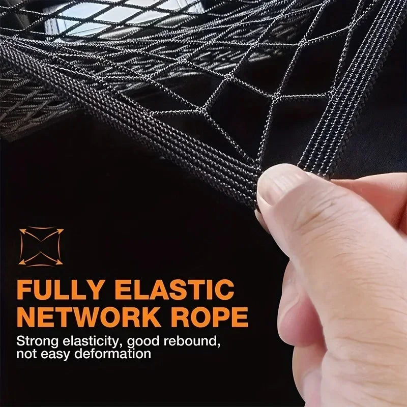 Cargo Net – High Elastic Double Layer Motorcycle Bungee Net