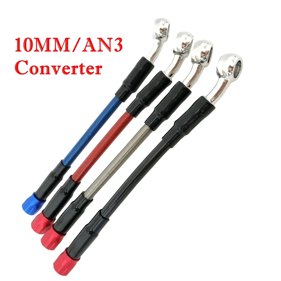 AN3 Brake Line Quick Disconnect Coupler – Brake Line Tools – Non-Spill Shut-Off Valve for Brake Fluid Change – 7075 Aluminium – Universal Motorcycle and Car – from $14