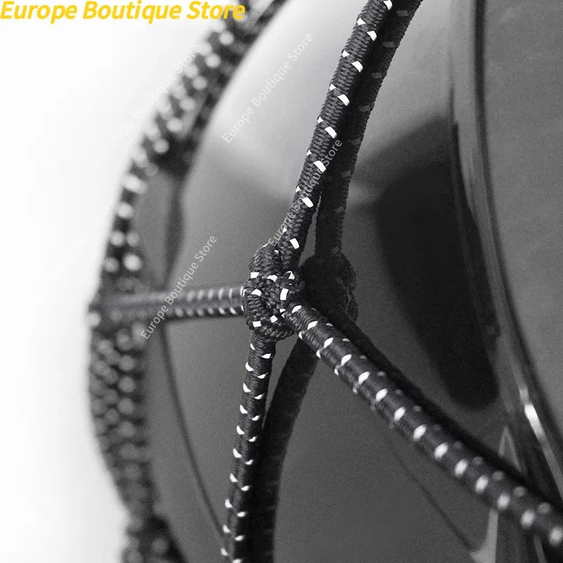 Cargo Net – Reflective Motorcycle Helmet & Luggage Bungee Net