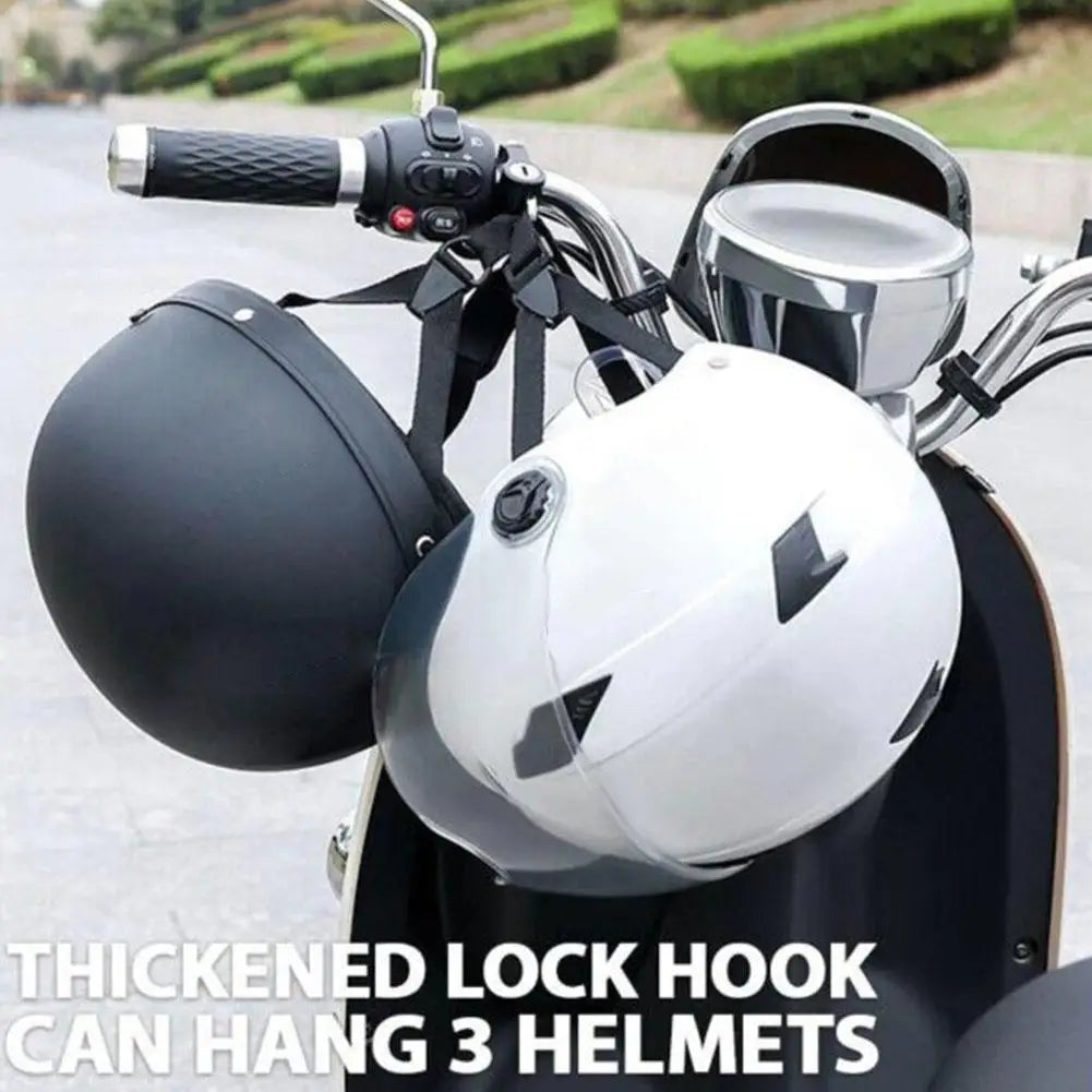 Helmet Lock for Motorcycle Scooter Atv Bicycle Universal Security Anti-theft Handlebar Lock 20mm-26mm with Keys Handle Locks