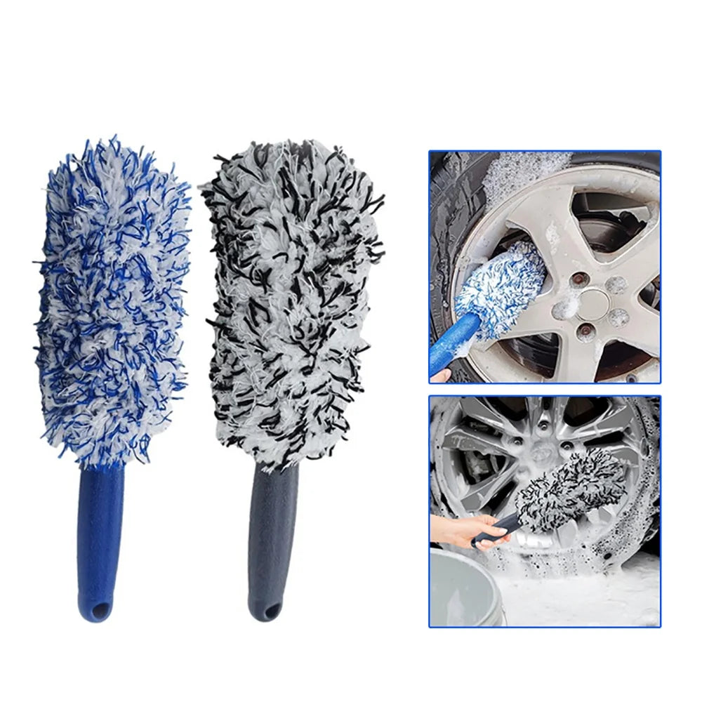 Microfiber Wheel Detailing Brush - Black