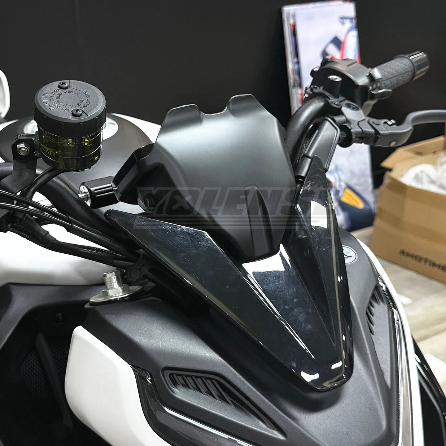 Motorcycle Windshield – Front Windscreen Wind Deflector for CFMOTO 675NK
