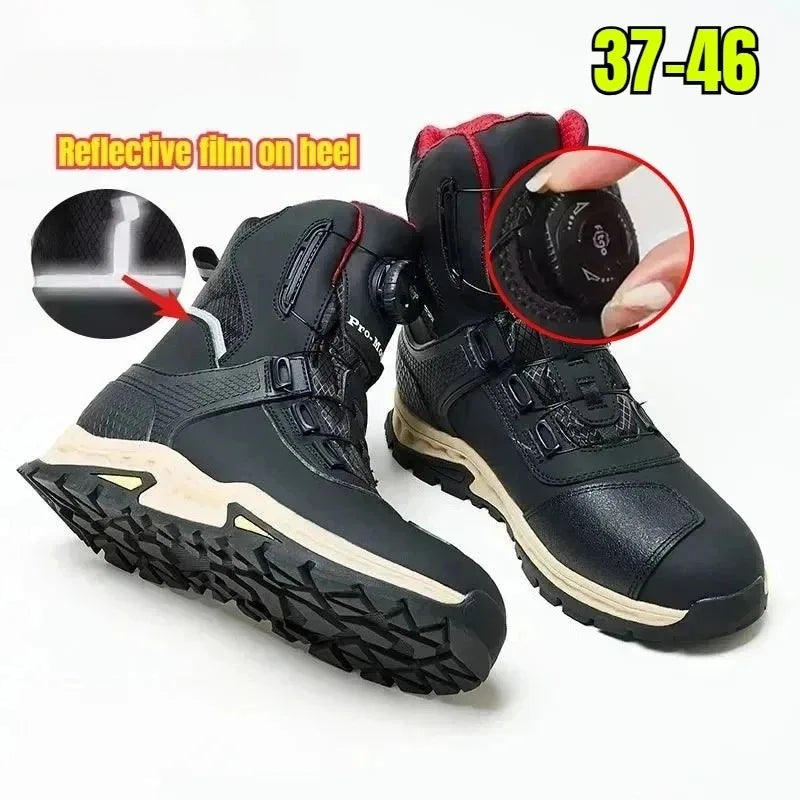 Riding Boots – Men’s & Women’s Motorcycle Boots, Anti-Slip Winter Outdoor Racing Shoes