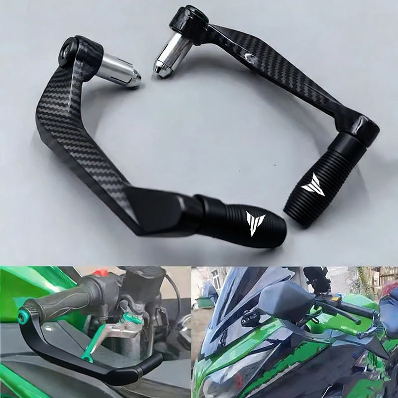 Yamaha MT-01 / MT-03 / MT-07 / MT-09 / MT-10 Brake & Clutch Lever Protector – CNC Aluminum – 22mm Handlebar – 7 Colors – $28