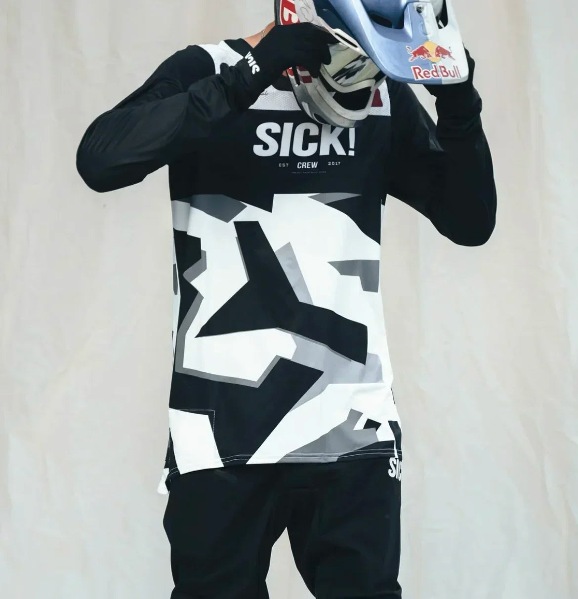 Motorcycle New Fabio S I C K Downhill Suit Off-road Endurance Race Quick-drying Racing Suit Sunscreen Breathable Cycling Suit