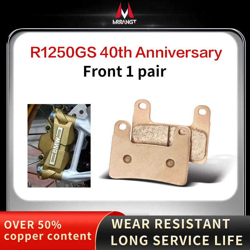 Sintered Metal Brake Pads for BMW R1200GS R1200RT R1250R R1250RT R1250SE R1250LE R1250GS ADV – Brake Pad Tools – Front / Rear – from $18
