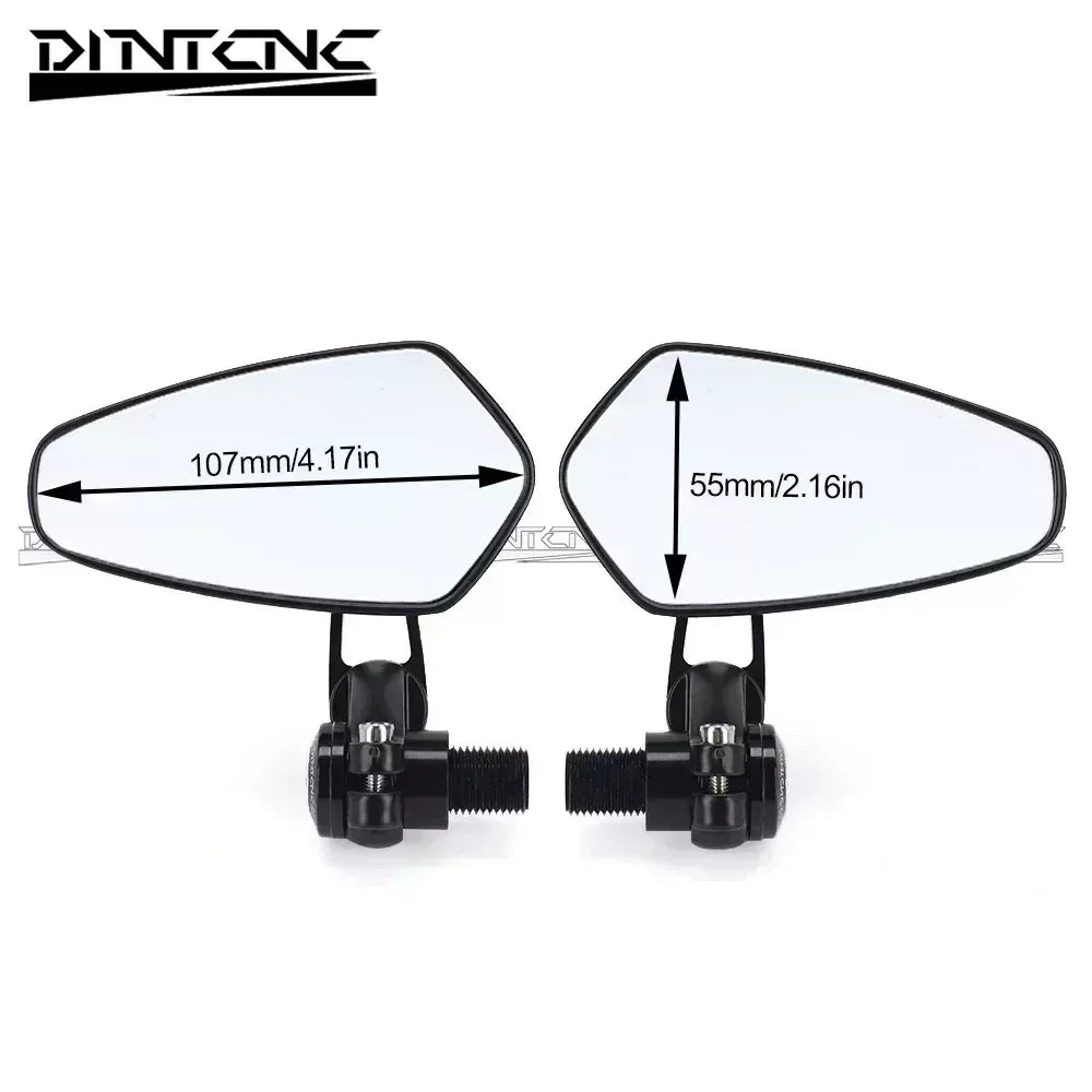 For YAMAHA MT09 MT07 2014-2025 Handlebar End Mirrors Left Right Side Rotation Motorcycle Accessories MT 07 09 MT-07 MT-09 2021