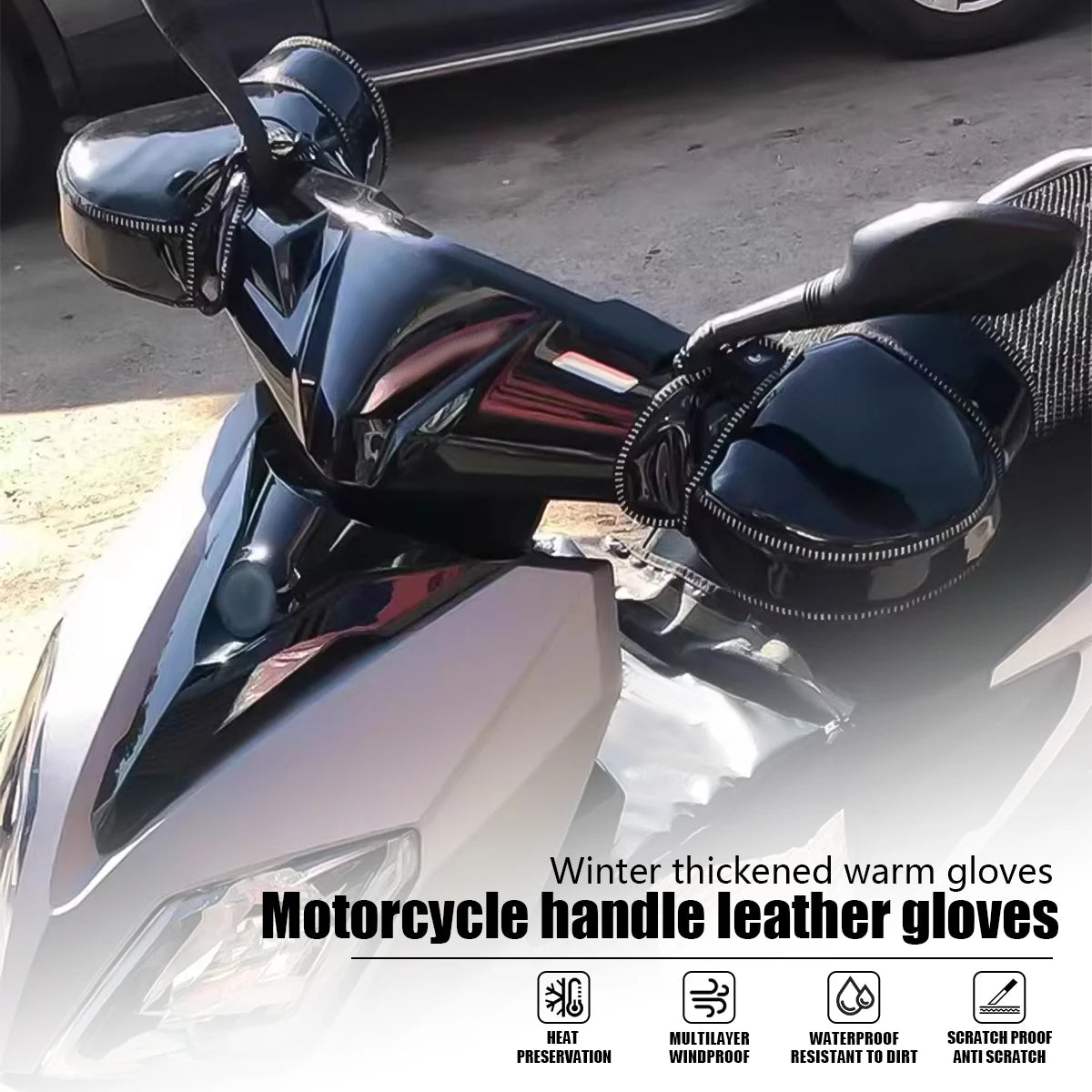 Maroen Handlebar Muffs Winter Waterproof