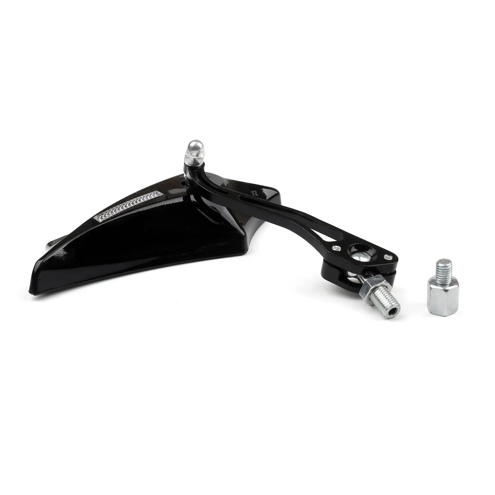 Universal Motorcycle Rear View Side Mirrors - 8mm 10mm Bolts - Fits Street Bike, Dirt Bike, Cruiser, Chopper, Scooter