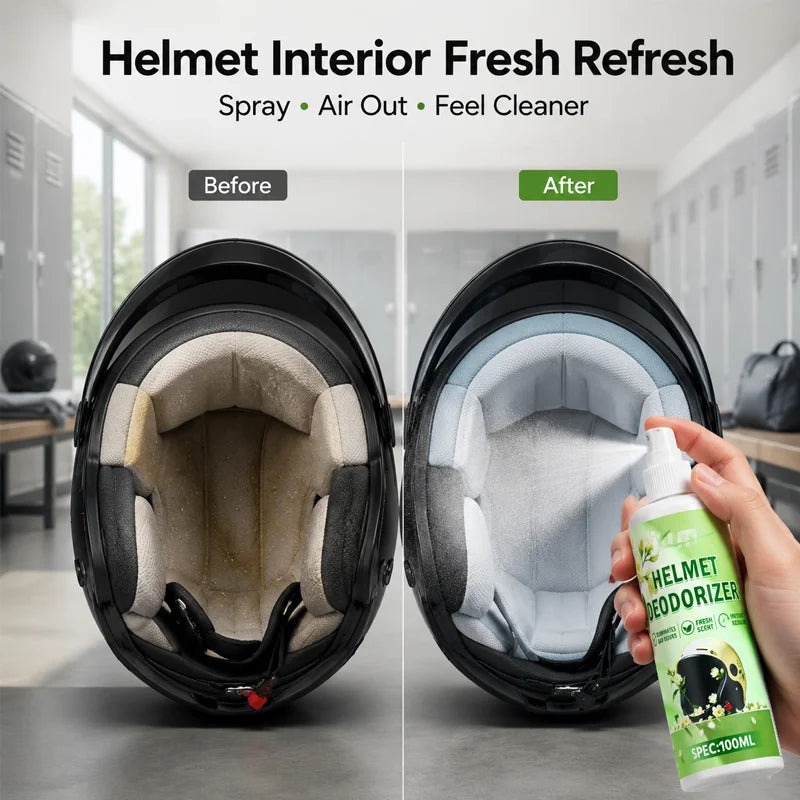 KJM Motorcycle Helmet Deodorizing Spray