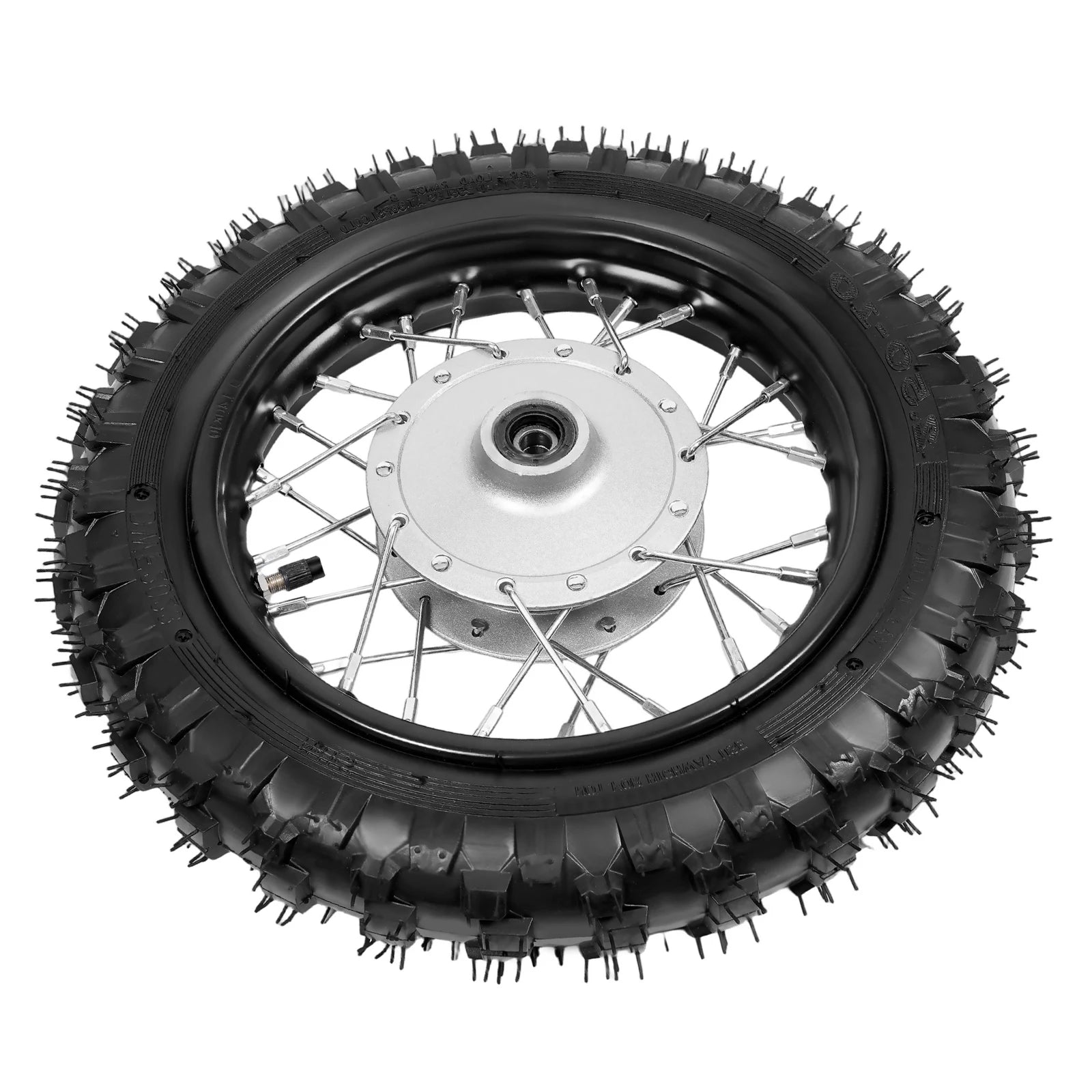 Dirt Bike Tires – 2.50-10 Front & Rear Wheel Rim Tire Assembly
