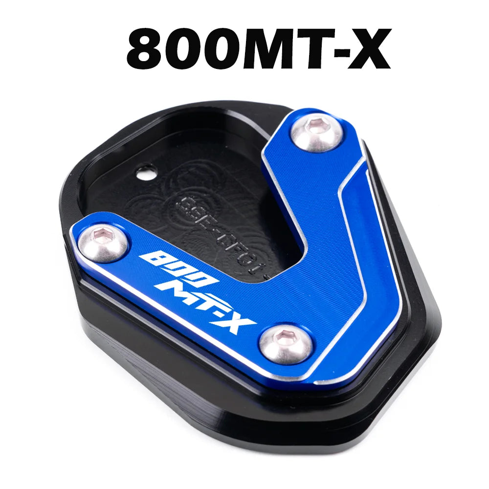 For CFMOTO 450MT 800MT 800MT-X MT450 MT800 MT 450 800 MTX 800MTX Motorcycle Accessories Kickstand Pad Side Stand Foot Extension – MOWOK CNC Aluminum Anodized Gold Blue Grey Red Sky Blue Black