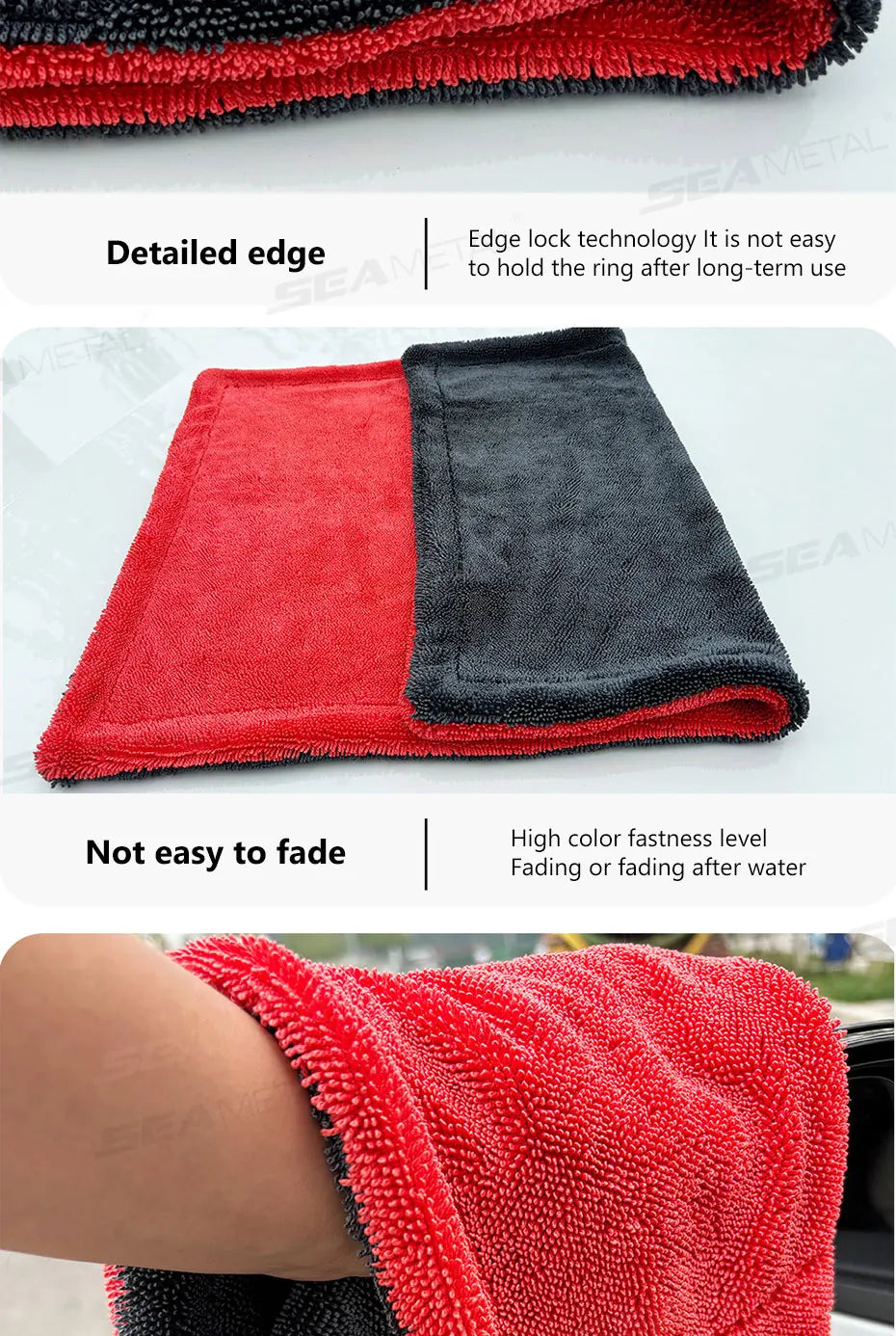 SEAMETAL 1200GSM Heavy-Duty Microfiber