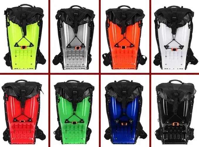 Motorcycle Backpack – 25L Hard Shell Waterproof Racing Backpack