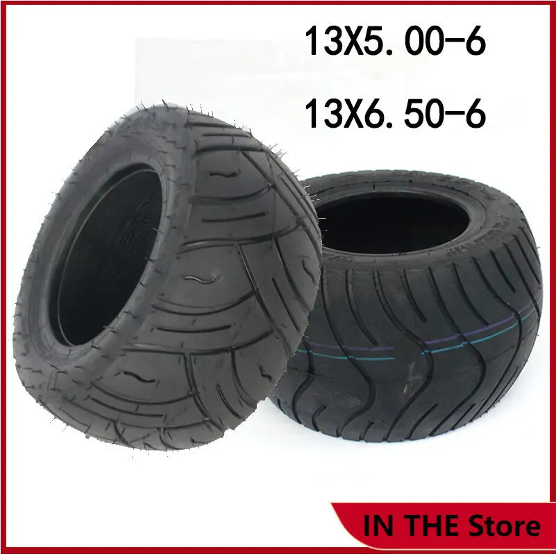 Dirt Bike Tires – 13x5.00-6 & 13x6.50-6 Tubeless Motorcycle Tires