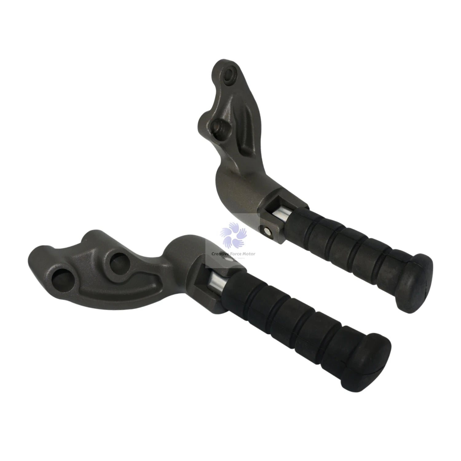 Indian Scout Rear Passenger Foot Pegs + Mount – Scout / Scout Bobber / Scout Sixty / Scout Rogue – 2015–2024 – Foldable Titanium Alloy – Metallic Black or Titanium Gray – $84–$85