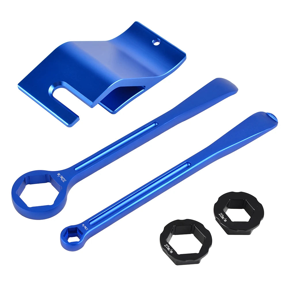 CNC Aluminum Tire Lever Wrench & Bead Hook Set – Yamaha YZ WR / Sherco / KTM / Husqvarna MX Motocross – $13–45