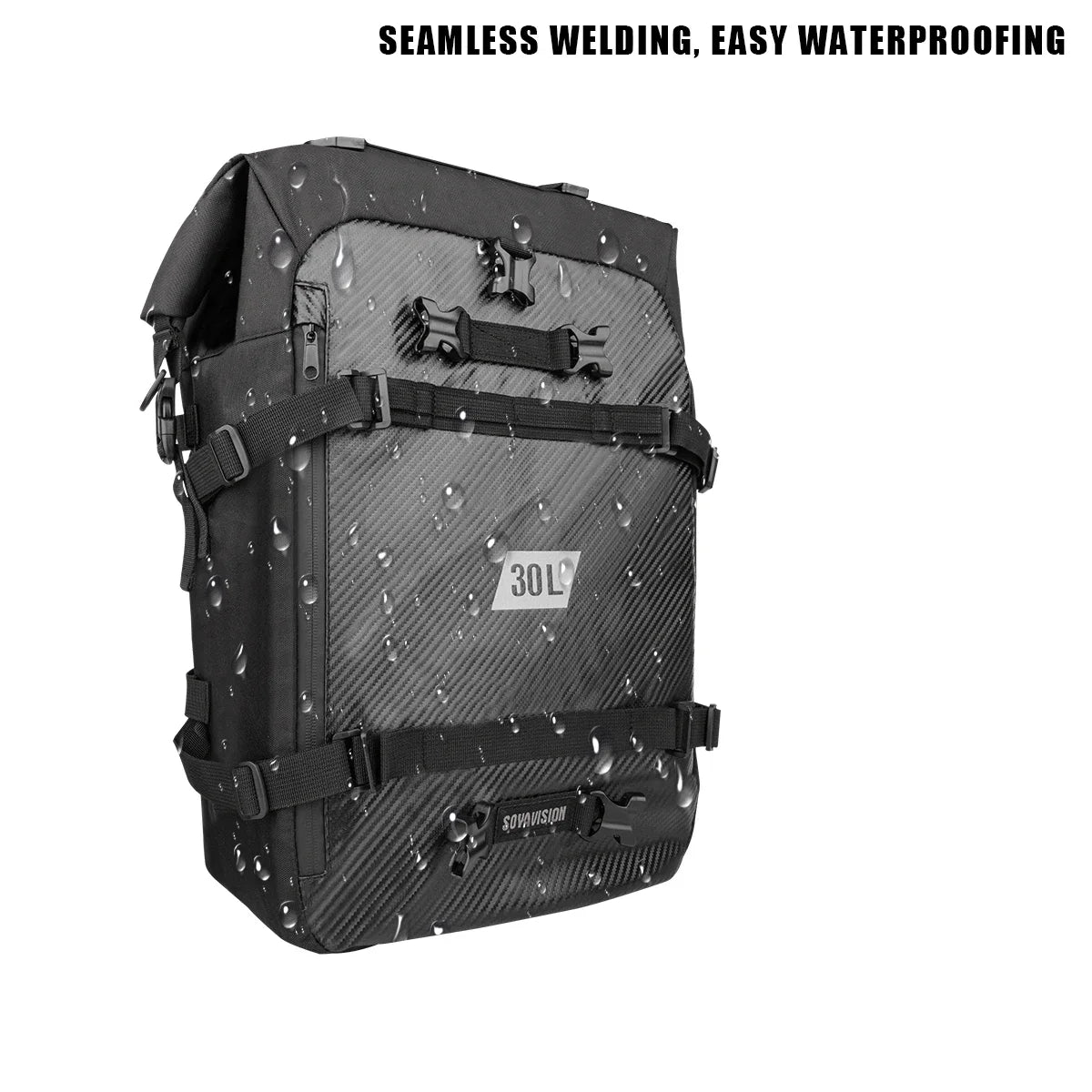 Motorcycle Backpack – Waterproof 8L–30L Cycling & Travel Bag