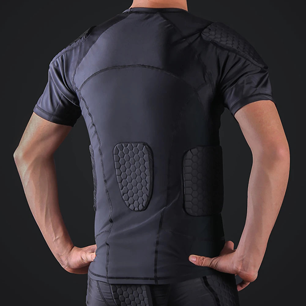 Motorcycle T-shirts Anti-Collision Motorbike Jacket Breathable Outdoor Motocross Riding Clothing Moto Body Armor Protective Gear