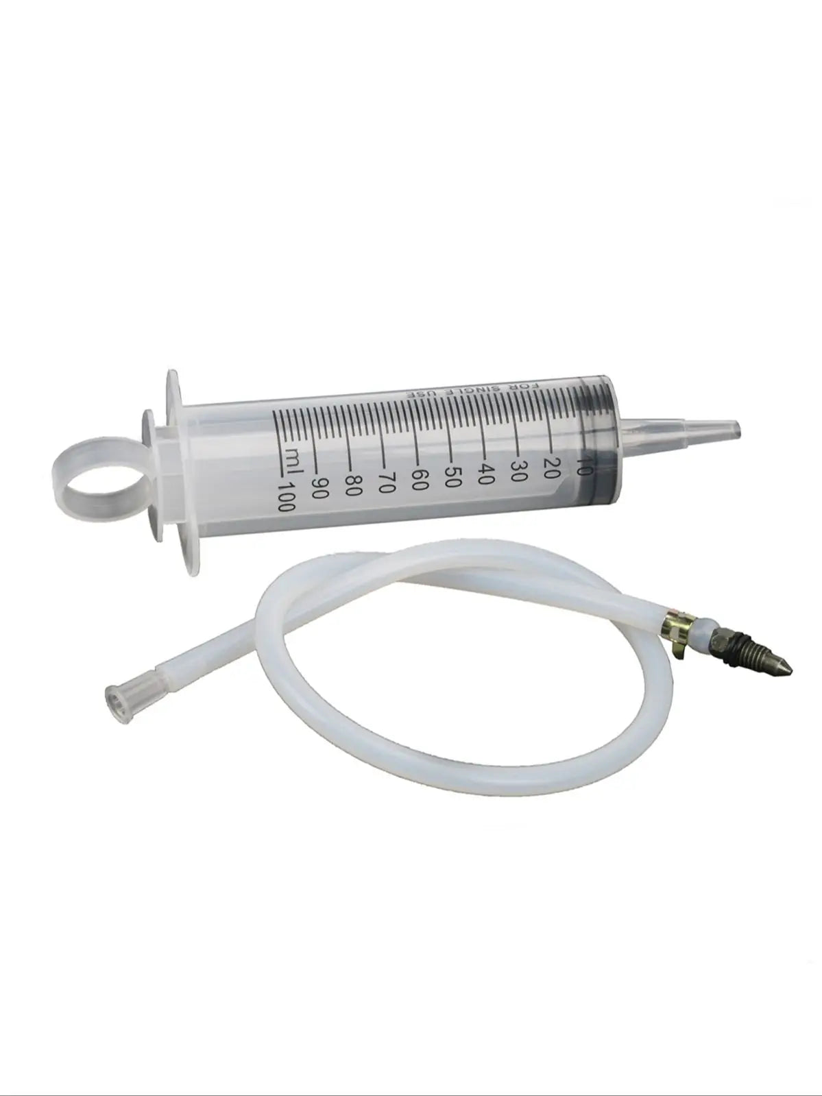 Motorcycle Brake Bleeder Syringe Tool Kit – Brake Bleeding Tools 100ml Hydraulic Disc Brake Caliper Fluid Extractor & Bleeding Tool with 30cm Hose – $14