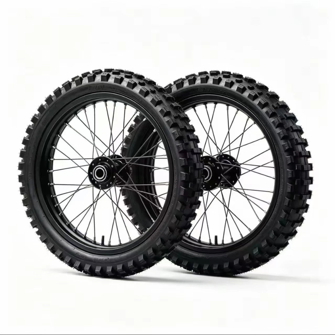 High-Performance Off-Road Wheel Set for Surron Light Bee / LBX – 70/100-19 Front & 90/100-16 Rear Knobby Tires