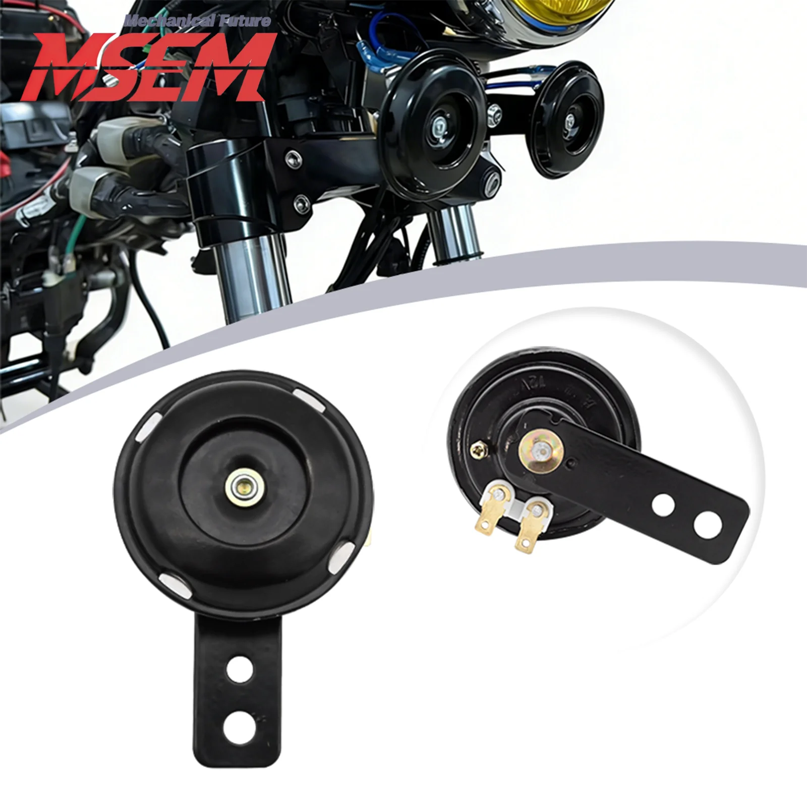 Motorcycle Horn – 12V 105dB Waterproof Universal Horn for KTM, Honda, Yamaha & More