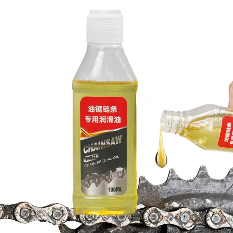Motorcycle & Garden Chain Lubricant Oil 100ml – Anti-Rust Noise-Reducing High-Temp – Chain Saw Hedge Trimmer Bicycle Industrial Chain – $15