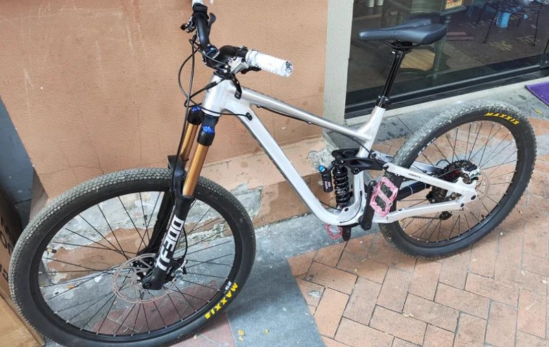Bicycle Full Suspension Frame Soft Tail Trunnion MTB  Enduro  DH XC AM Mountain Frame  29/27.5ER Boost12*148mm Inner Cable DPD
