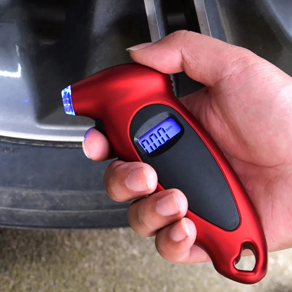 Digital Tire Pressure Gauge – High-Precision LCD Tire Pressure Monitor