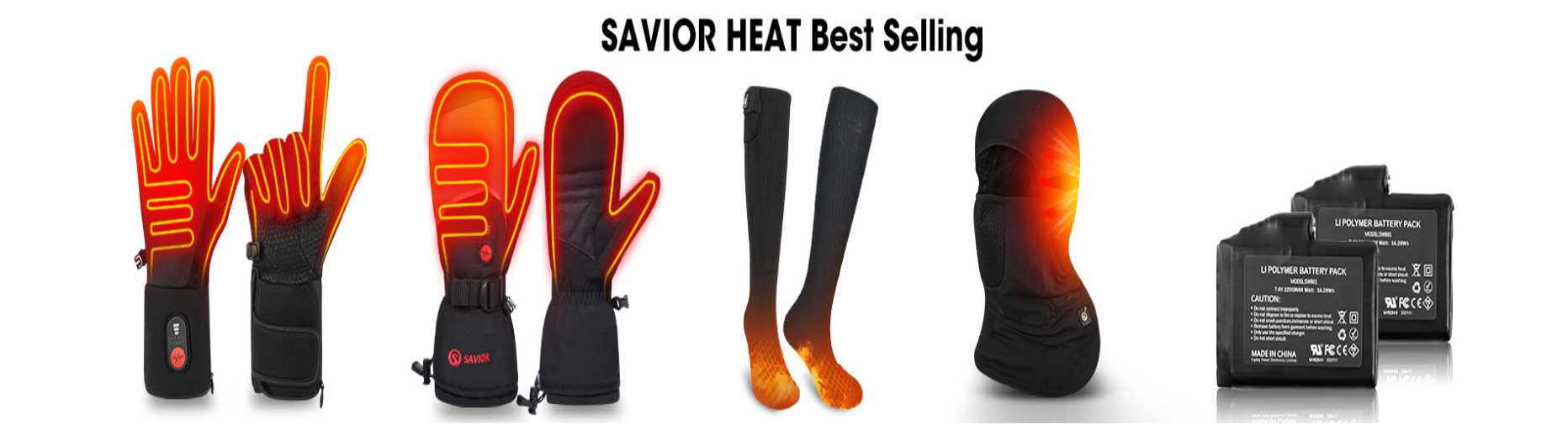 SAVIOR HEAT Rechargeable Heated Gloves for Men Waterproof Women  Thermal Gloves for Motorcycle Ski Cycling Electric Battery