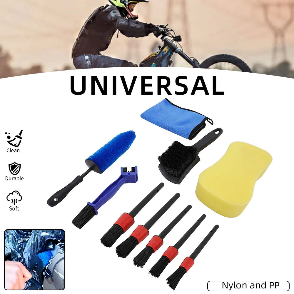 Chain Cleaning Tools & Chain Washer – Universal Motorcycle Chain Brush for KTM Sur-Ron Ridstar Q20 – Rim & Tire Care Brush – $20