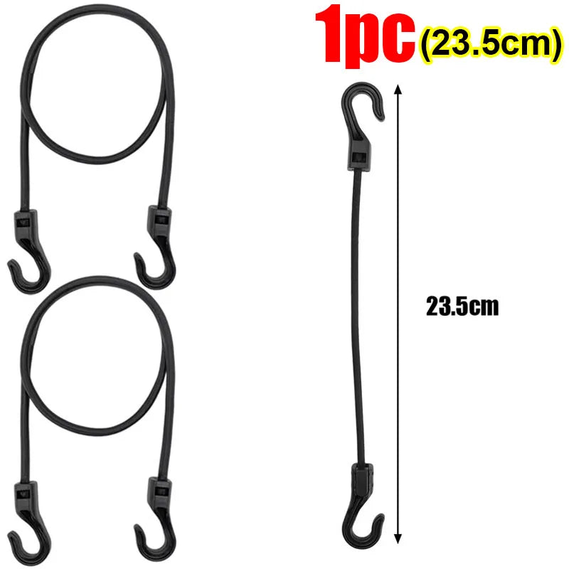 Bungee Straps – Heavy Duty Elastic Tie Down Straps with Hooks