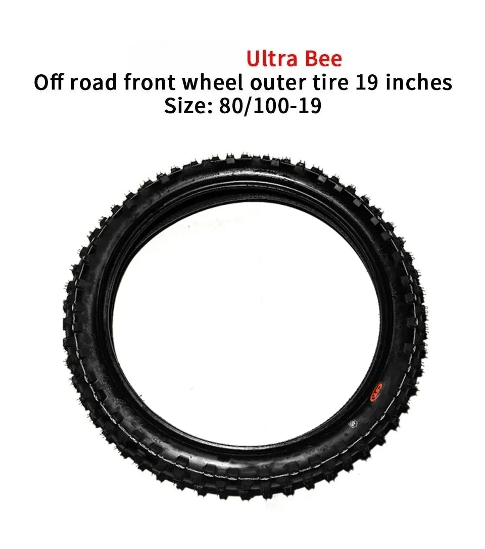 Dirt Bike Tires – 19-Inch Front & Rear Tire & Inner Tube Set for Surron Ultra Bee