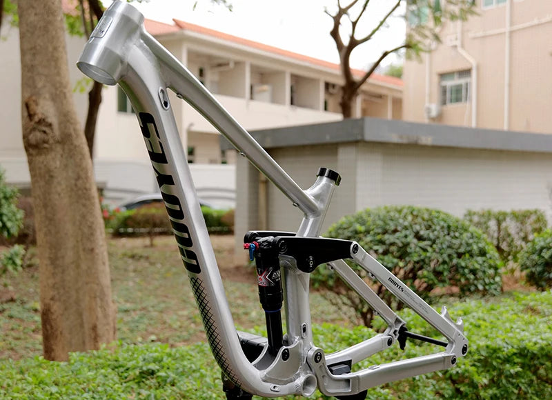 Bicycle Full Suspension Frame Soft Tail Trunnion MTB  Enduro  DH XC AM Mountain Frame  29/27.5ER Boost12*148mm Inner Cable DPD