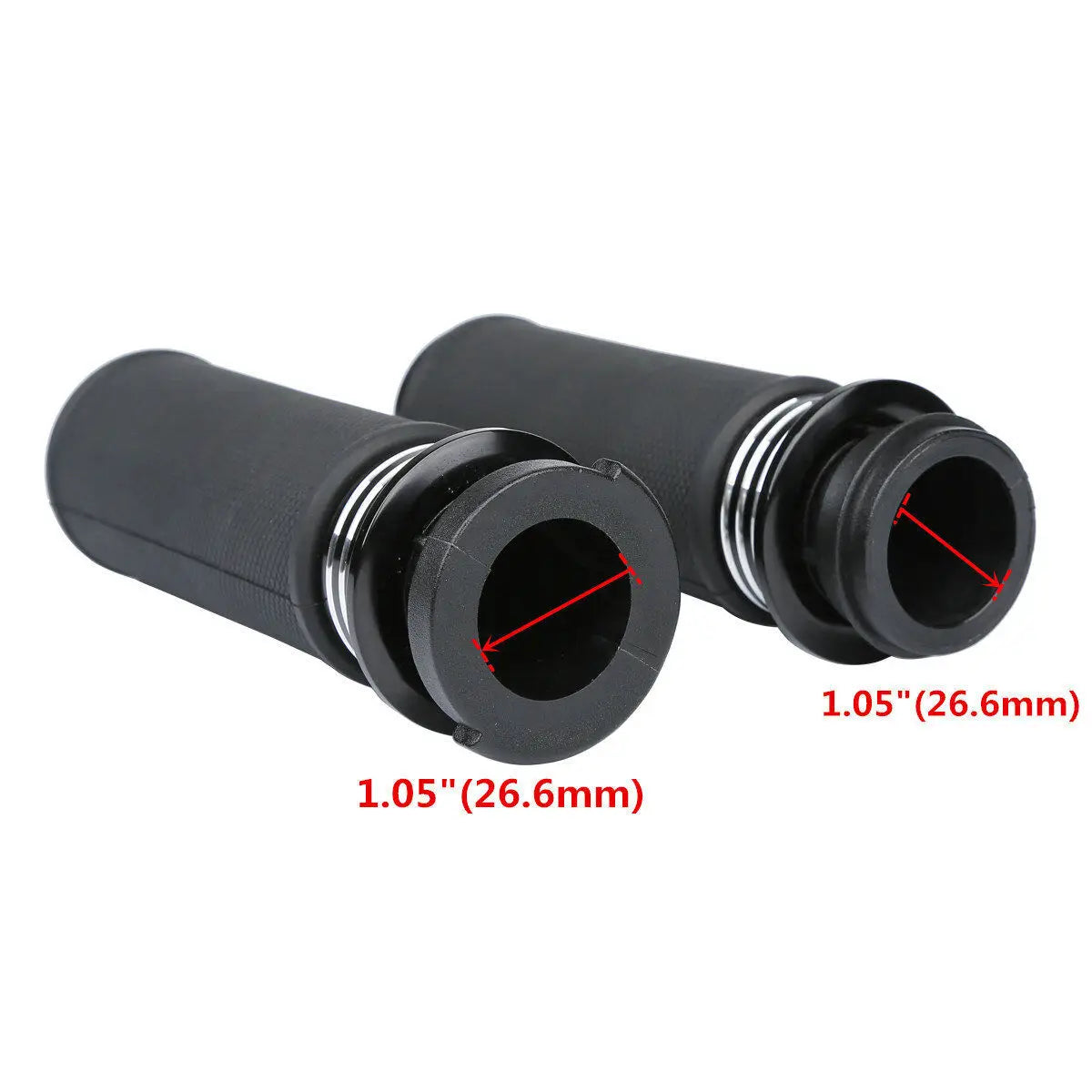 Electric 1" Hand Grips For Harley Softail Slim Fat Boy Touring Road King Street Glide Ultra Limited Motorcycle
