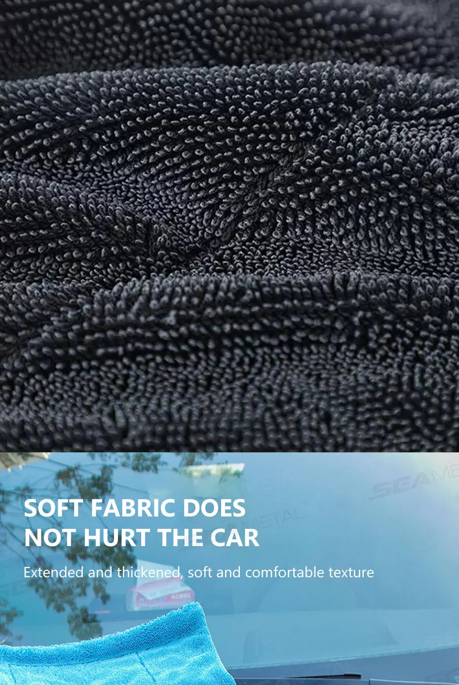 SEAMETAL 1200GSM Heavy-Duty Microfiber