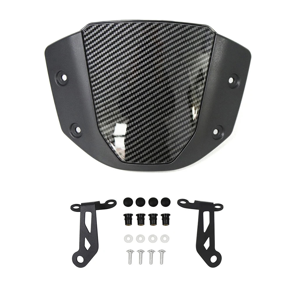 Motorcycle Windshield – Sport Front Wind Deflector with Bracket for Honda CB650R