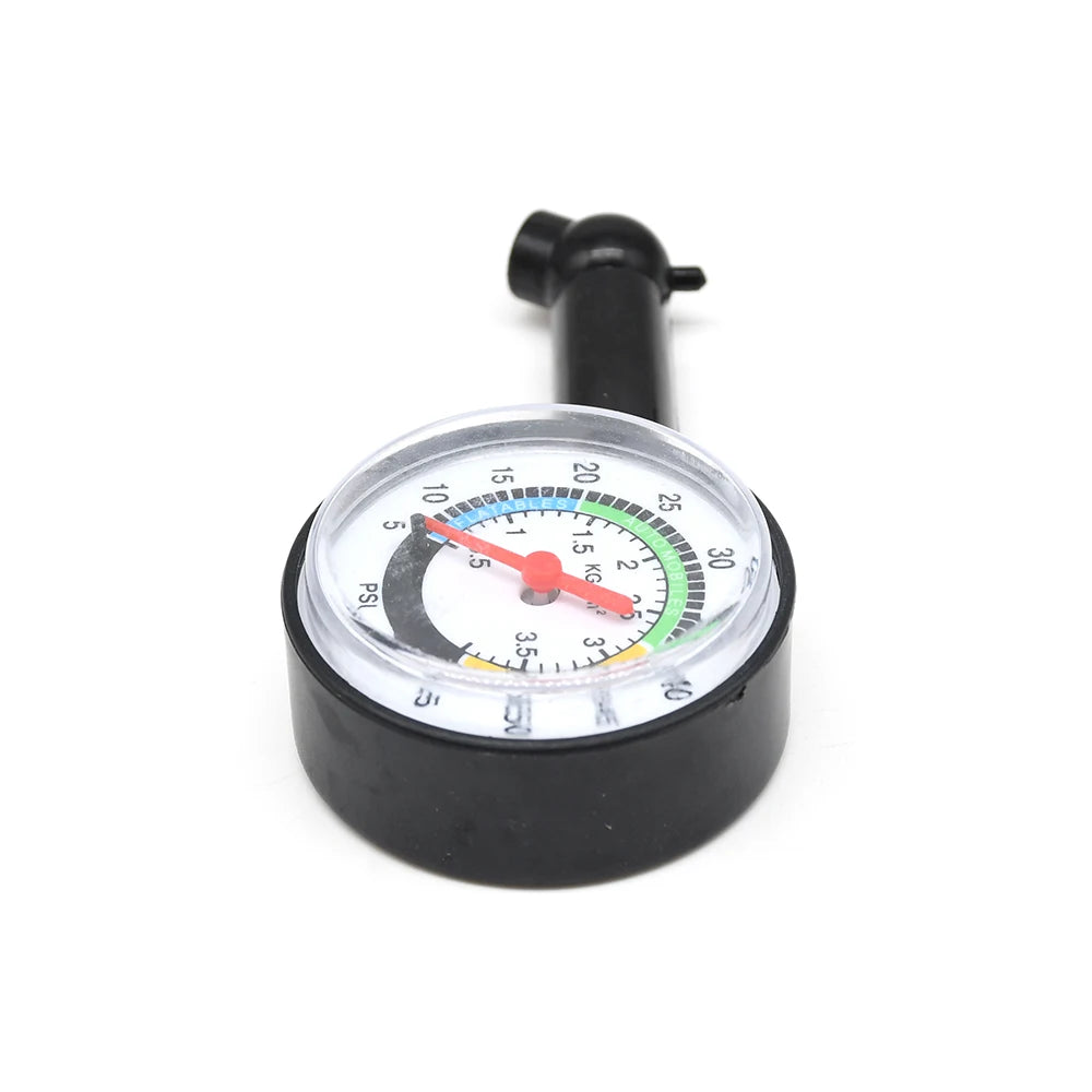 Tire Pressure Gauge – Dial Meter Tire Pressure Tester for Car, Motorcycle, Truck & Bike