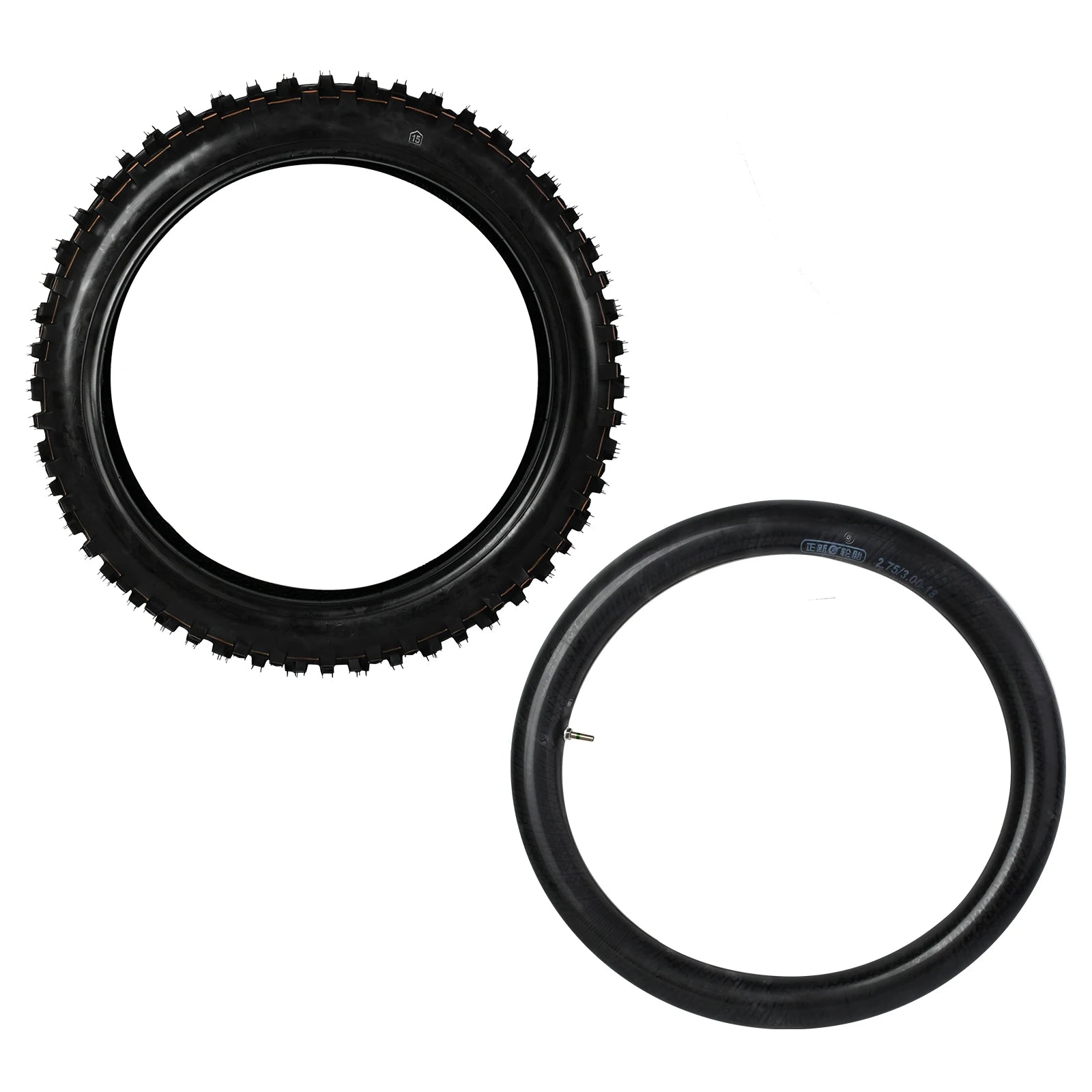 Dirt Bike Tires – 3.00-18 Rear Tire & Inner Tube for Surron Light Bee X