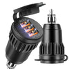 QC3.0 USB-C PD Motorcycle Fast Charger – Hella DIN Power Adapter for BMW R1250/R1300GS, Ducati & Triumph