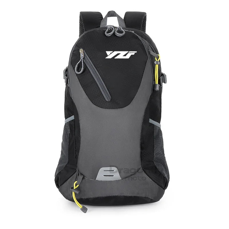 Motorcycle Backpack – Waterproof Racing Travel Bag for Yamaha