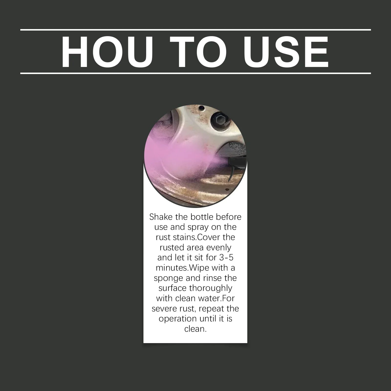 HS68 Car Rust Remover