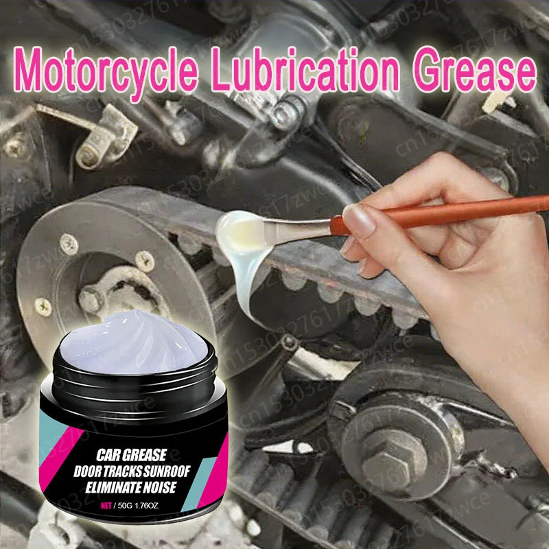 White Multipurpose Grease Lubricant – Car Door Hinge Sunroof Track Gear Bearing – Anti-Noise Anti-Rust Anti-Wear – 50g / 100g / 200g – $15