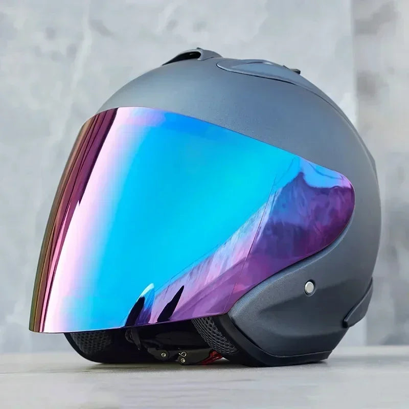 Three Quarter Jet Open Face Helmets for Scooter and Motorcycle