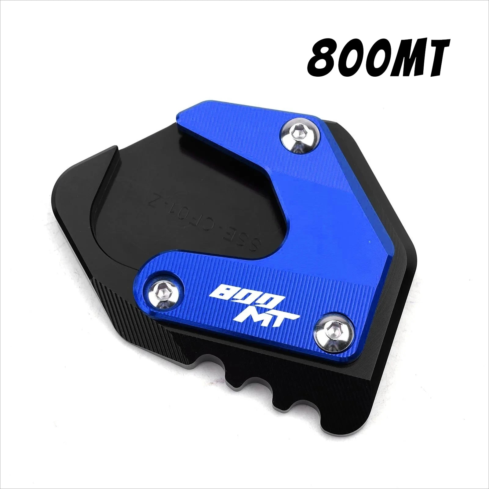 For CFMOTO 800MT CF 800 MT-X 1000 1000MTX 1000 MTX 2025 2026 Motorcycle Accessories Foot Kickstand Pad Side Stand Extender Plate – ZEXDDI Aluminum Gold Red Blue Sky Blue Grey Black